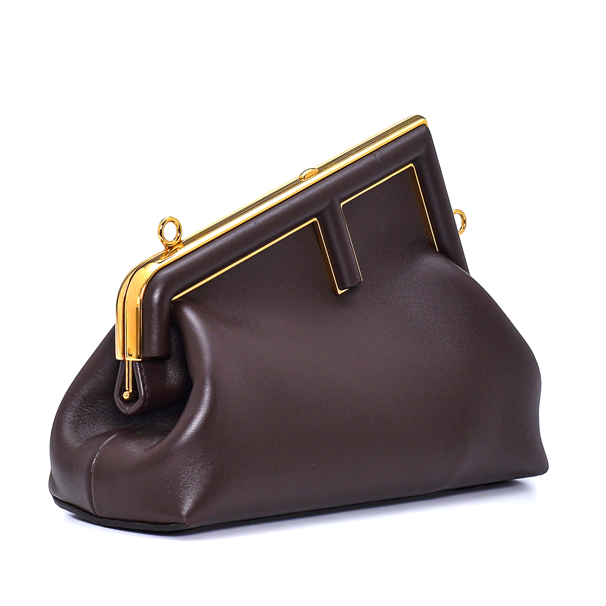 Fendi - Brown Leather First Small Bag